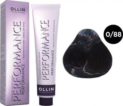 0/88 краска для волос, синий / PERFORMANCE 60 мл – фото 6