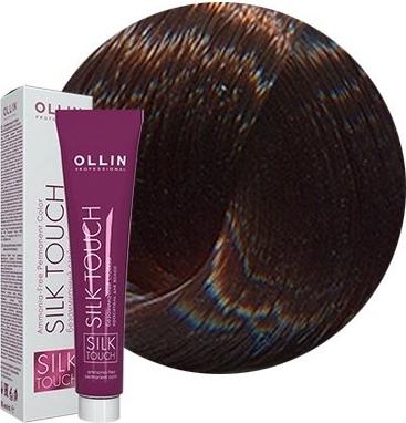 4/71 краска безаммиачная для волос, шатен коричнево-пепельный / SILK TOUCH 60 мл – фото 6
