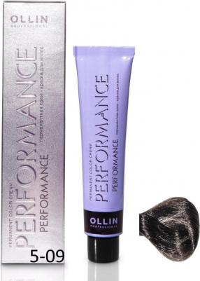 5/09 краска для волос, светлый шатен прозрачно-зеленый / PERFORMANCE 60 мл – фото 4