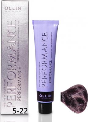5/22 краска для волос, светлый шатен фиолетовый / PERFORMANCE 60 мл – фото 9