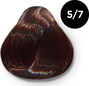 5/7 краска для волос, светлый шатен коричневый / COLOR 100 мл – фото 1