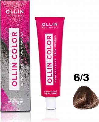 6/3 краска для волос, темно-русый золотистый / COLOR 100 мл