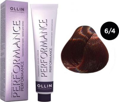 6/4 краска для волос, темно-русый медный / PERFORMANCE 60 мл – фото 11