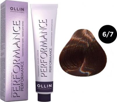 6/7 краска для волос, темно-русый коричневый / PERFORMANCE 60 мл – фото 2