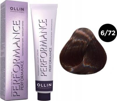 6/72 краска для волос, темно-русый коричнево-фиолетовый / PERFORMANCE 60 мл – фото 10