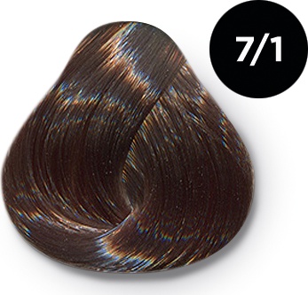 7/1 краска для волос, русый пепельный / COLOR 100 мл – фото 5