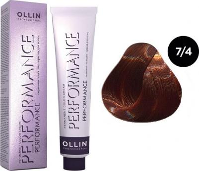 7/4 краска для волос, русый медный / PERFORMANCE 60 мл – фото 11