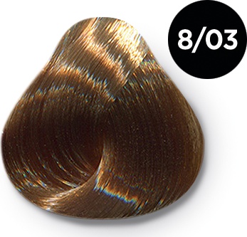 8/03 краска для волос, светло-русый прозрачно-золотистый / COLOR 60 мл – фото 4