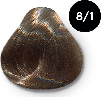 8/1 краска для волос, светло-русый пепельный / COLOR 100 мл – фото 6