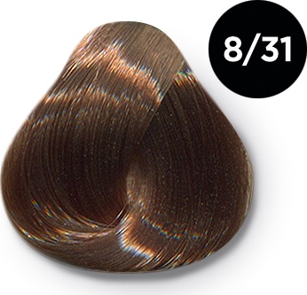 8/31 краска для волос, светло-русый золотисто-пепельный / COLOR 60 мл – фото 1