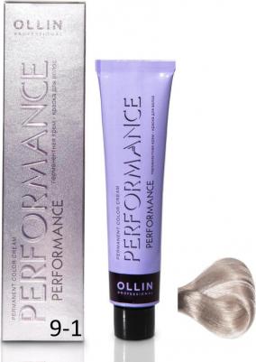9/1 краска для волос, блондин пепельный / PERFORMANCE 60 мл – фото 3