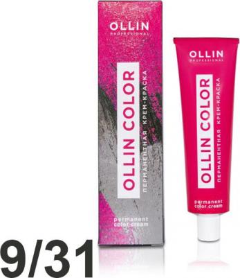 9/31 краска для волос, блондин золотисто-пепельный / COLOR 100 мл – фото 3