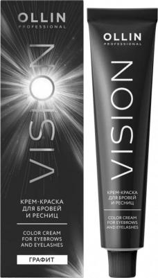 Крем-краска для бровей и ресниц + салфетки под ресницы 4660077772444