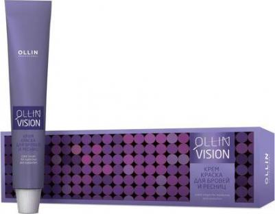 Набор VISION для окрашивания бровей и ресниц графит 2*20 мл – фото 3