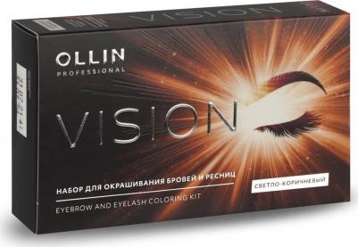 VISION Крем-краска для окрашивания бровей и ресниц, Светло-коричневый – фото 2