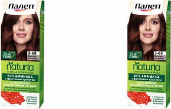 Naturals Краска для волос, тон 3-68 Шоколадно-каштановый 50мл – фото 3