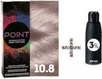 промо Краска для волос для проф.прим., тон №10.61, Оч. свет. блонд пеп-фиол. + 3% оксид, 100/100 мл – фото 1