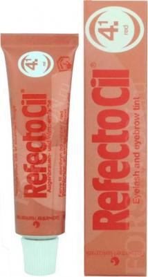 Краска для бровей и ресниц, 15 мл (10 цветов), №4.4 Красный, 15 мл – фото 8