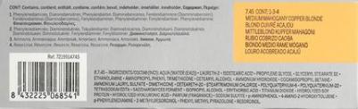 7.45 краска для волос, блондин медно-махагоновый / RP REVLONISSIMO COLORSMETIQUE 60 мл – фото 8