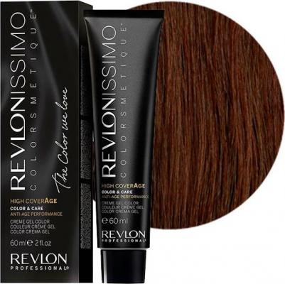 Перманентный краситель для волос Hight Coverage, 60 мл, 5.13 Светлый блондин бежевый, 60 мл – фото 5