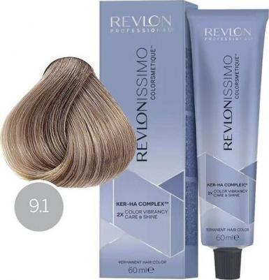 Revlonissimo Colorsmetique 9.1 Очень Светлый Блондин Пепельный 60мл – фото 2