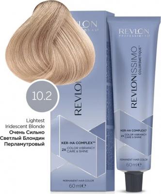 Revlonissimo Colorsmetique Краска для волос, 10.2 очень сильно светлый блондин переливающийся, 60 мл – фото 3