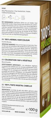 100% растительная краска для волос в порошке 01 ванильный блонд веганские волосы – фото 1