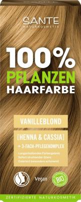 100% растительная краска для волос в порошке 01 ванильный блонд веганские волосы