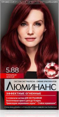 Краска для волос Luminance Color, тон 5.88 глянцевый красный, 165 мл – фото 9