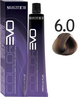 6.0 краска для волос, темный блондин / COLOREVO 100 мл – фото 5