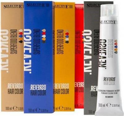 7.34 краска для волос, блондин золотисто-медный / Reverso Hair Color 100 мл – фото 2