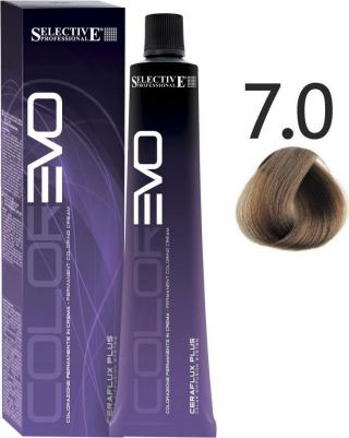 Краска для волос ColorEVO 7,0 Блондин 100 мл – фото 4