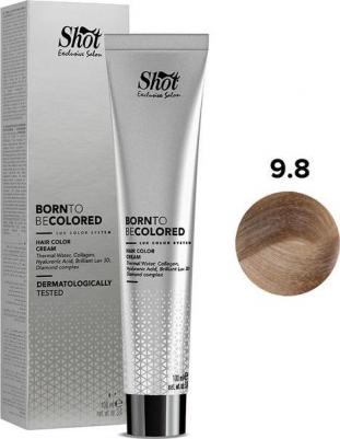 Краска Для Волос Btb Colored 9.8 Очень Светлый Блонд Шоколадный 100 Мл