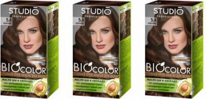 Комплект,BIOCOLOR для окрашивания волос 7.1 пепельно-русый 2*50+15 мл – фото 8