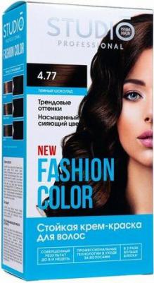 Комплект для окрашивания волос Fashion Color 4.77 2*50+15 мл – фото 1