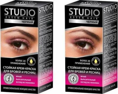Краска для бровей и ресниц Стойкая 4650092450663 – фото 5
