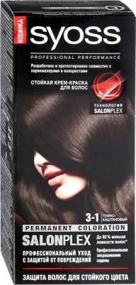 Color Краска для волос оттенок 3-1 Темно-каштановый, 115 мл – фото 1