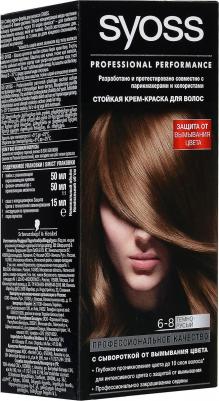 Color Краска для волос оттенок 6-8 Темно-русый, 115 мл – фото 5