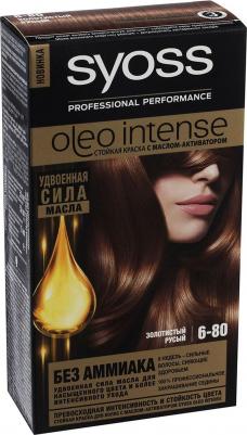 Oleo Intense Краска для волос оттенок 6-80 Золотистый русый, 115 мл – фото 19