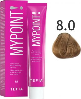 8.0 краска для волос, светлый блондин натуральный / Mypoint 60 мл – фото 1