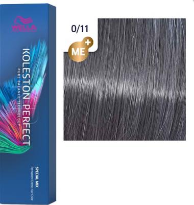 0/11 краска для волос, пепельный интенсивный / Koleston Perfect ME+ 60 мл – фото 9