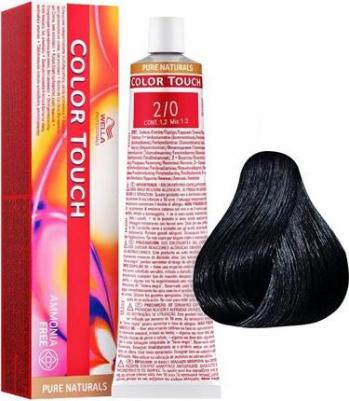 2/0 краска для волос, черный / Color Touch 60 мл