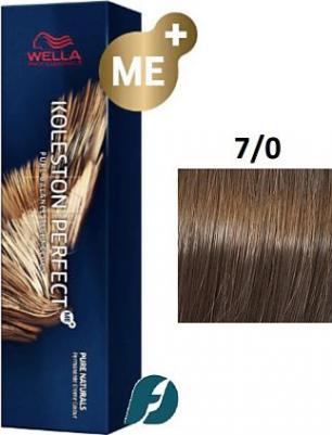 7/0 краска для волос, блонд натуральный / Koleston Perfect ME+ 60 мл – фото 2