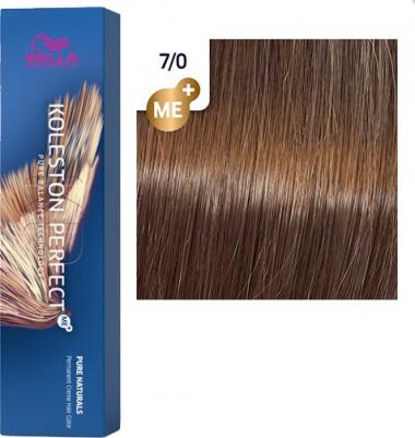 7/0 краска для волос, блонд натуральный / Koleston Perfect ME+ 60 мл – фото 12