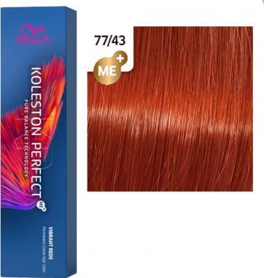 77/43 краска для волос, красная энергия / Koleston Perfect ME+ 60 мл – фото 6