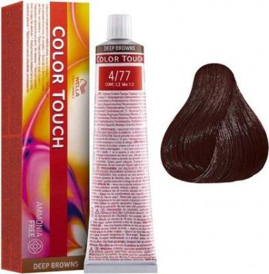 Краска для волос Color Touch, 60 мл, 4/77 горячий шоколад, 60 мл – фото 5
