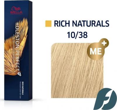 Крем-краска для волос Koleston Perfect ME+ 10/38 Пудровый экрю, 60мл – фото 1