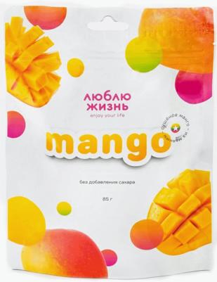 Сушёное манго из Мьянмы, без добавления сахара, 85 г – фото 3