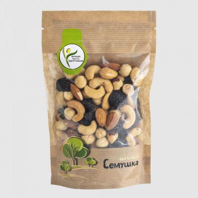 Смесь орехи жареные и изюм 150г – фото 7