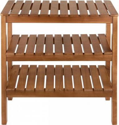 Обувница NATURE, 3 полки, цвет орех